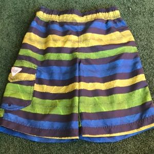 Columbia PFG Boys Swim Trunks Size Small (8)